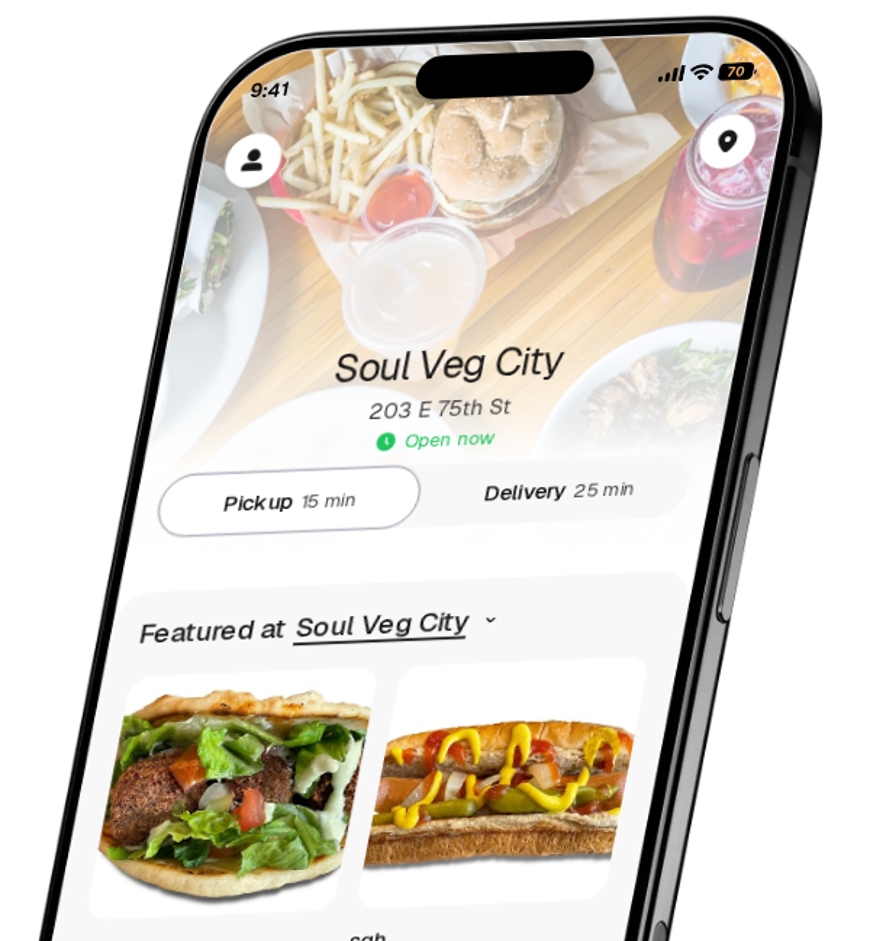 Soul Veg City app preview